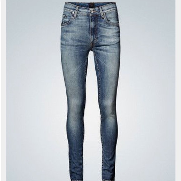 Tiger of Sweden Denim - • Tiger Of Sweden • Kelly Coarse Gray Skinny Jeans